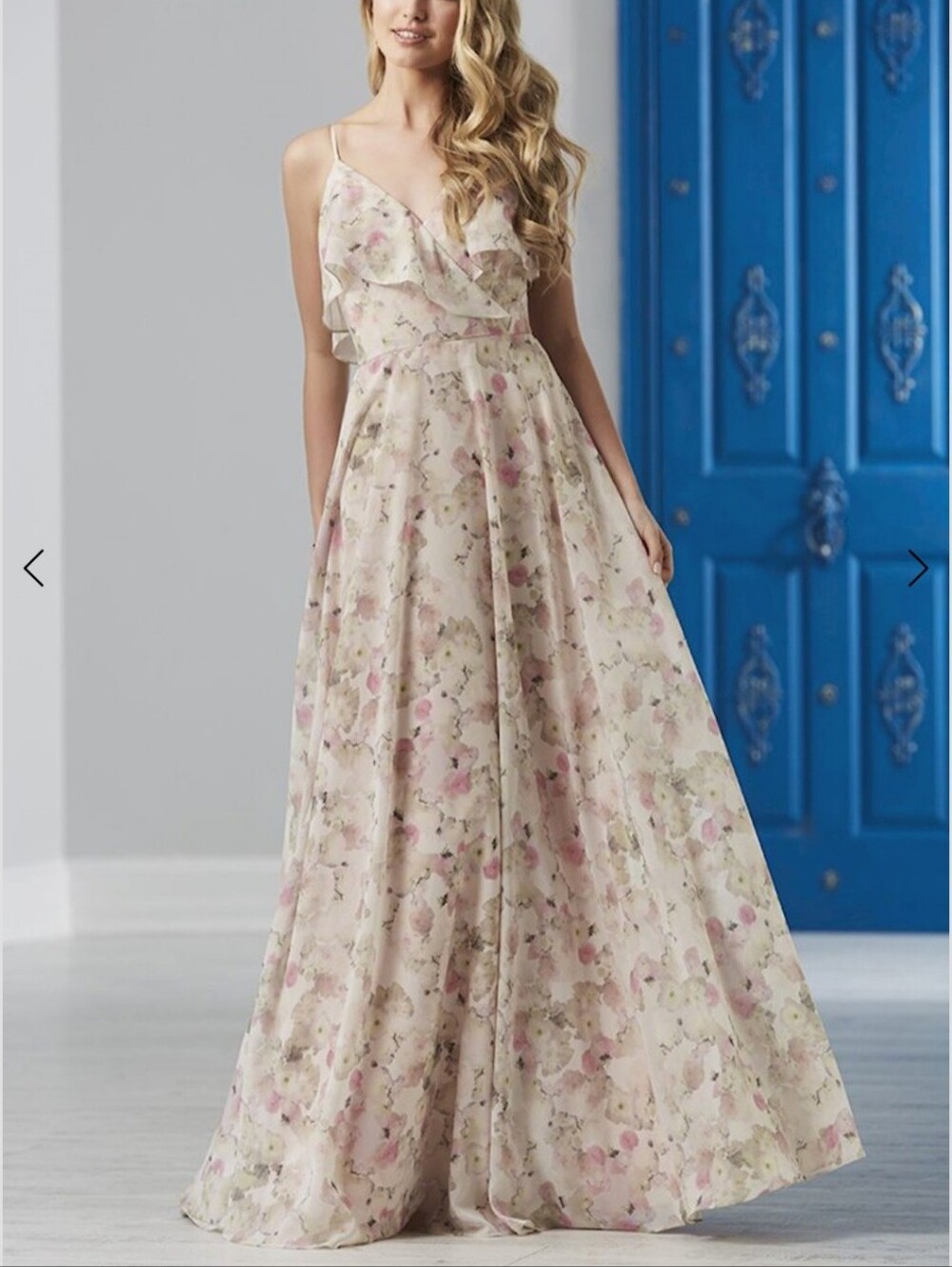Christina Wu Celebrations 22779 Sz 6 Bridesmaid Dress Blush Bouquet